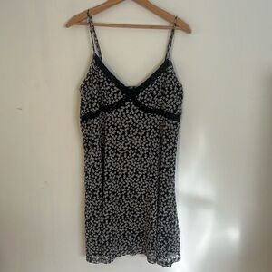 Rue21 Y2K Daisy Floral Mini Daisy Slip Dress Sexy XL Women’s Spaghetti Strap